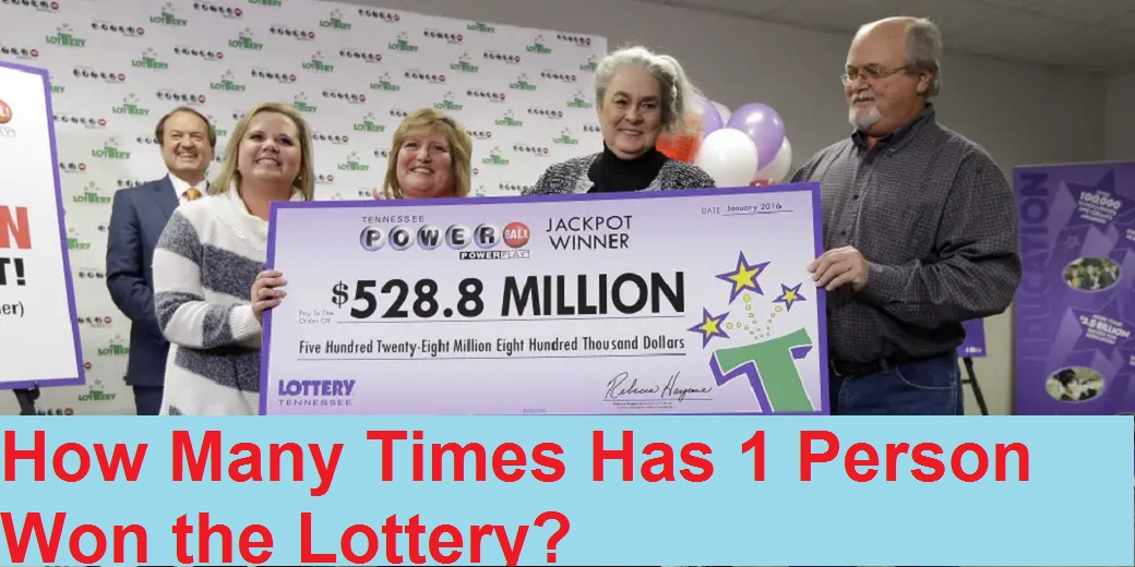 How Many Times Has 1 Person Won the Lottery?